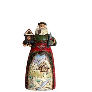 Jim Shore German Santa Frohe Weihnachten 4022938 Santa's Around The World